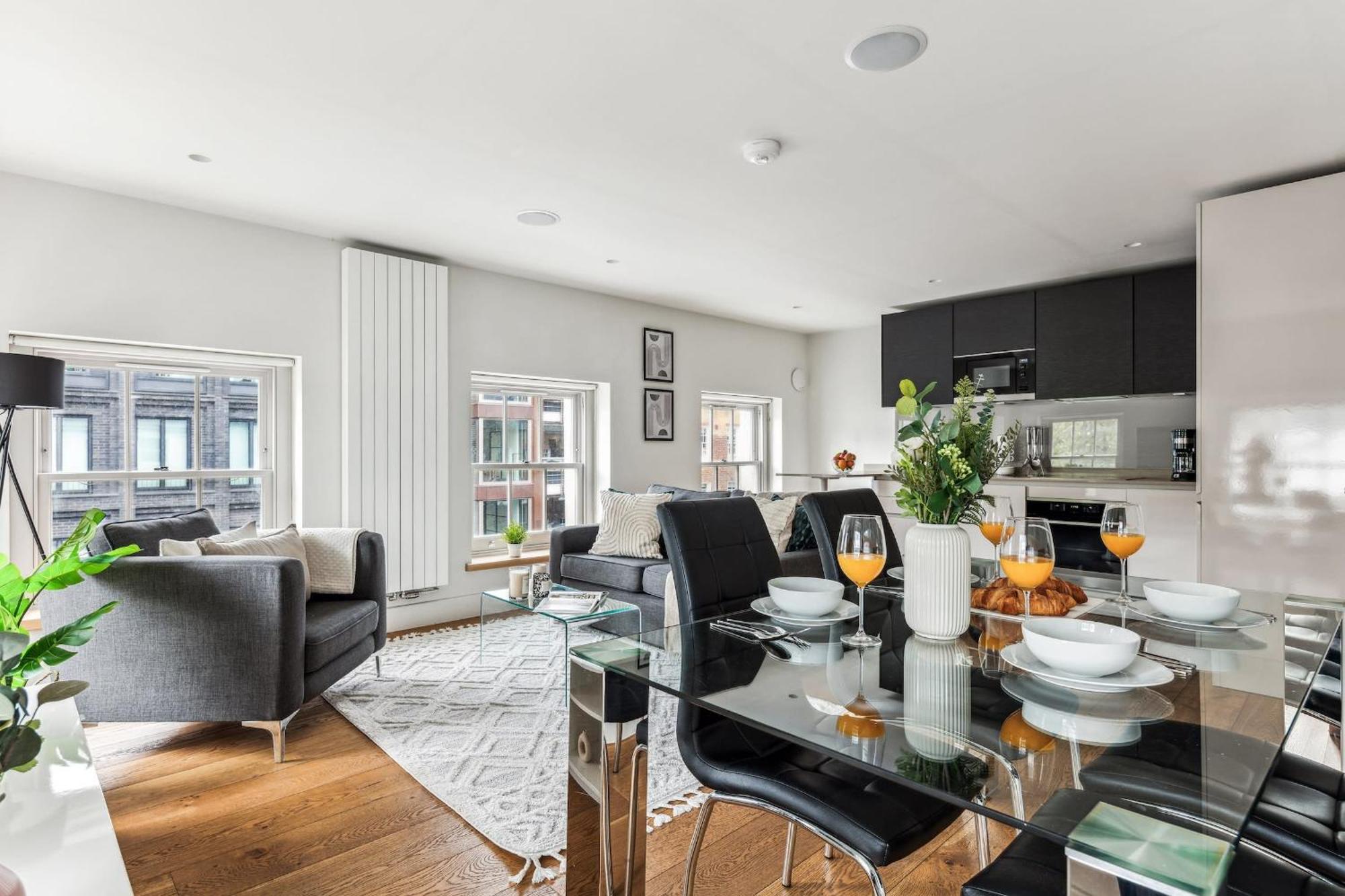 Modern 1Br In Central Fitzrovia - Cityapartmentstay Londyn Zewnętrze zdjęcie