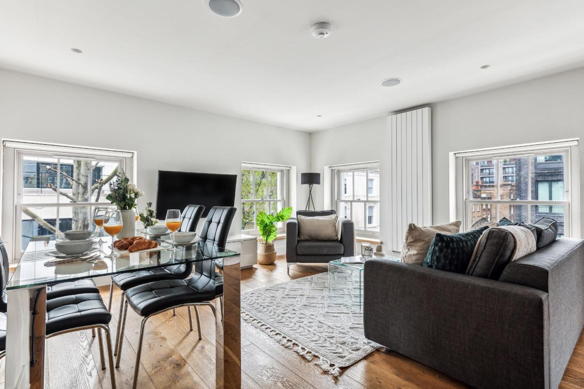 Modern 1Br In Central Fitzrovia - Cityapartmentstay Londyn Zewnętrze zdjęcie
